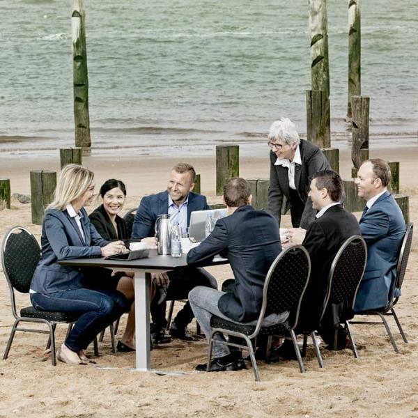 Møde på Hjerting Strand | Møder og konferencer ved Vadehavet