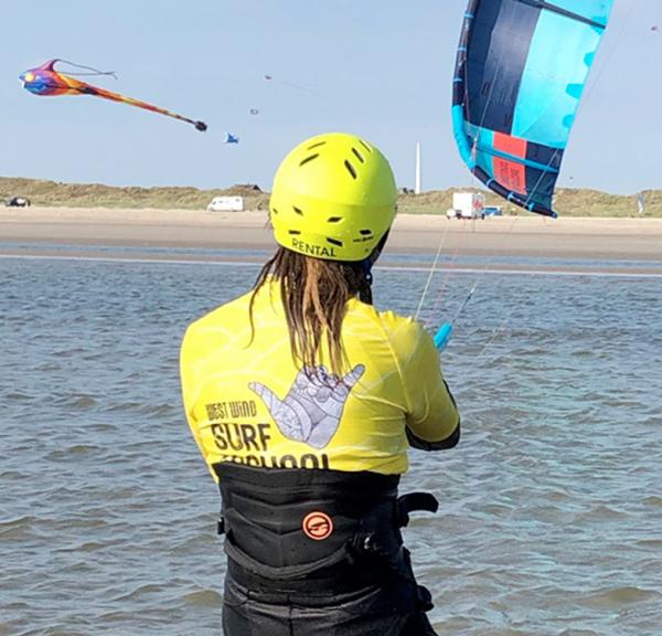 Kitesurf på Fanø