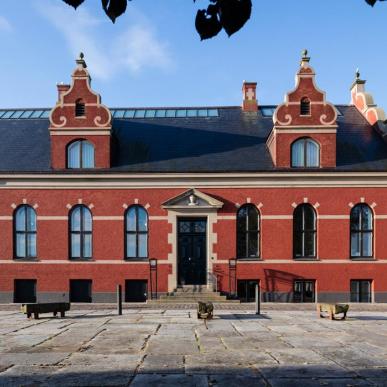 Ribe Art Museum schöne Fassade | Süddänische Nordsee