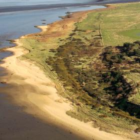 Luftbild von Marbæk | Süddänische Nordsee