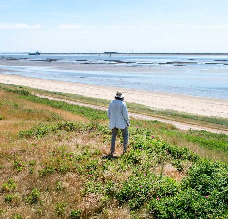 Das Meer in der Nähe des Hafens von Esbjerg | Süddänische Nordsee